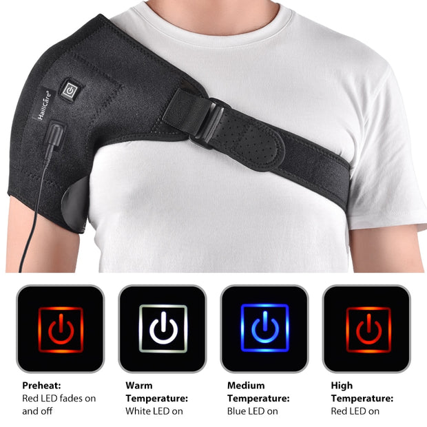 Heat Therapy Hot Adjustable Shoulder Heating Pad